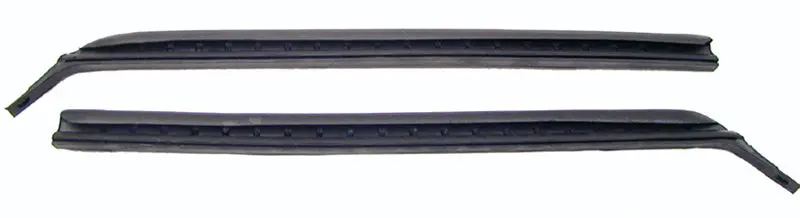 1967-1969 Chevrolet|Pontiac Camaro|Firebird Quarter Window Vertical Weatherstrip w/Steel Spline