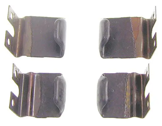 1967-1969 Chevrolet|Pontiac Camaro|Firebird Roof Rail Weatherstrip Blow Out Clips 4pc Kit-CHQW-731