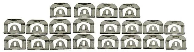 1967-1969 Chevrolet|Pontiac Camaro|Firebird|Trans Am Back Glass Molding Clips Kit