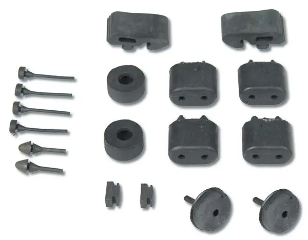 1967-1969 Chevrolet|Pontiac Camaro|Firebird|Trans Am Rubber Bumper Kit-CHQW-400