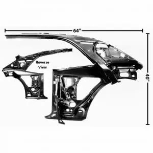 1967-1969 Chevy Camaro or Pontiac Firebird Quarter/Door Frame Inner Driver Side (LH)