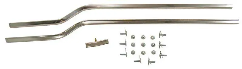 1967-1969 Dodge Dart Hood Molding Kit-FDCF-ABH