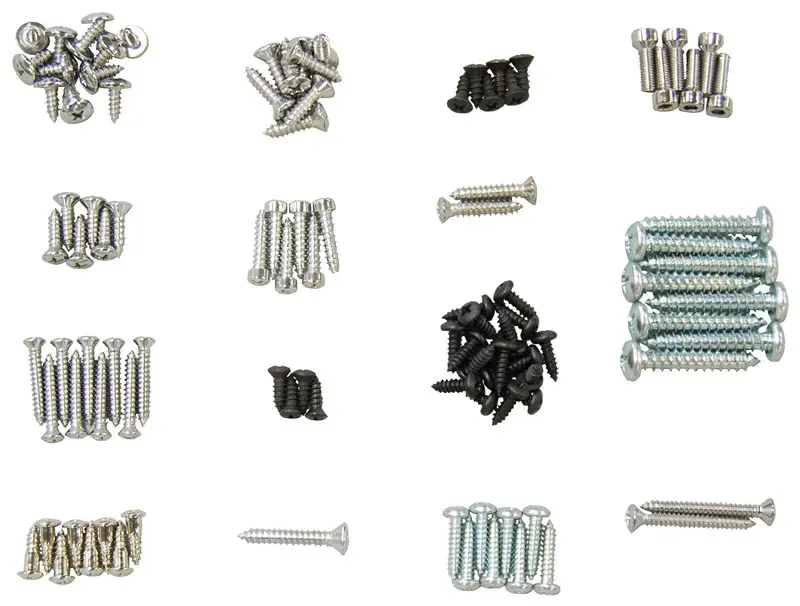1967-1969 Dodge Dart Interior Trim Screw Kit-SWA-271036