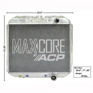 1967-1969 Ford Mustang Radiator Aluminum 2Row V8