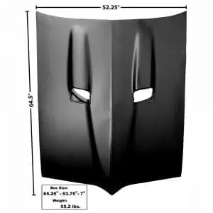 1967-1969 Pontiac Firebird Hood 400 Series