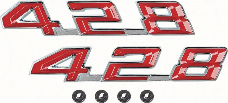 1967-1969 Pontiac Firebird Hood Emblems
