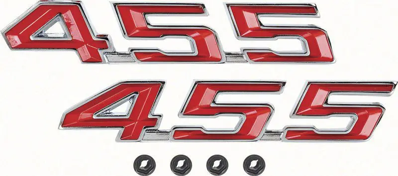 1967-1969 Pontiac Firebird Hood Emblems