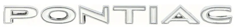 1967-1969 Pontiac Firebird Trunk Lid Emblem