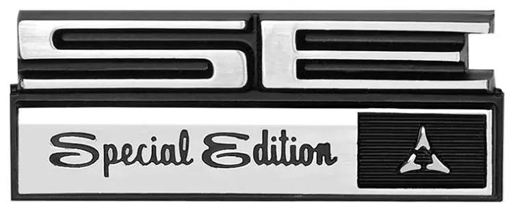 1967-1970 Dodge Coronet|Charger Quarter Panel Emblem SE Special Edition