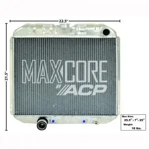 1967-1970 Ford Mustang Radiator Aluminum 2Row 250/302/351