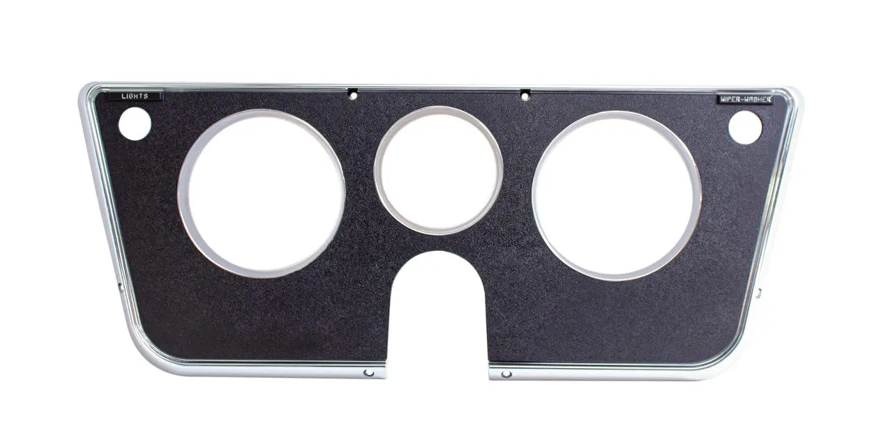 1967-1972 Chevrolet|GMC Blazer|Jimmy|Suburban|Pickup Truck Dash Bezel w/o Gauges