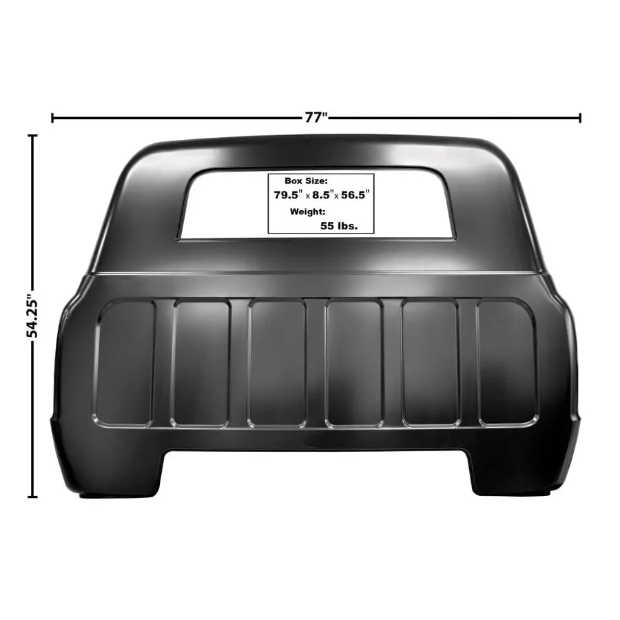 1967-1972 Chevrolet/GMC Pickup Cab Back Panel Small Window