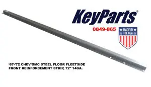 1967-1972 Chevrolet|GMC Pickup Truck Seel Bed Wide Reinforcement Strip