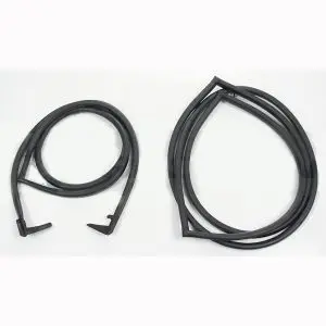 1967-1972 Chevrolet|GMC Suburban Door Weatherstrip Seal 2 PC Kit - Driver and Passenger-DWP113067