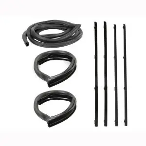 1967-1972 Chevrolet|GMC Suburban Door Weatherstrip Seal 9 PC Kit - Driver and Passenger