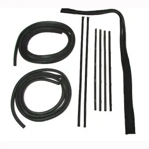 1967-1972 Chevrolet|GMC Suburban|C/K Pickup Truck Door Weatherstrip Seal 10 PC Kit - Driver and Passenger-DK111167