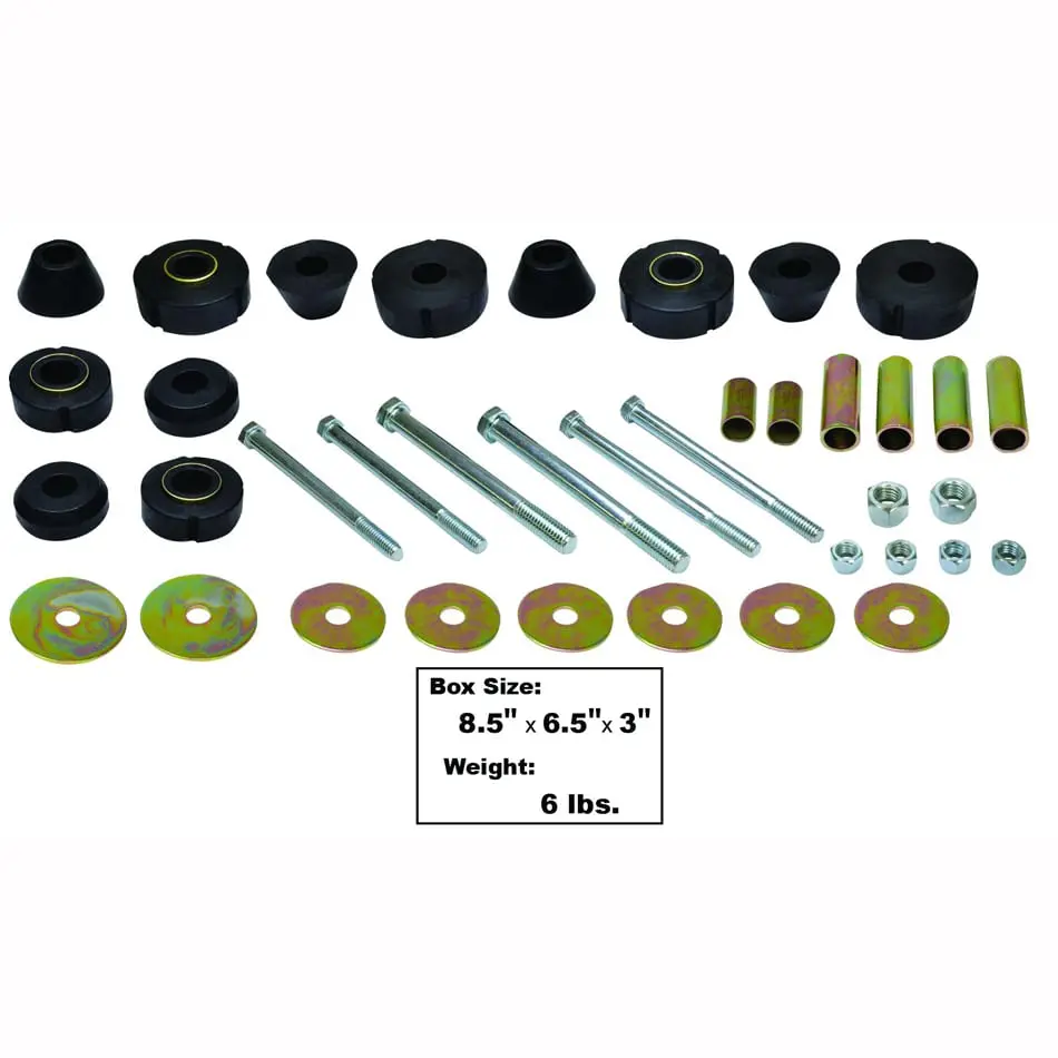 1967-1972 Chevy Pickup Truck Cab Mount Kit 38 Pcs