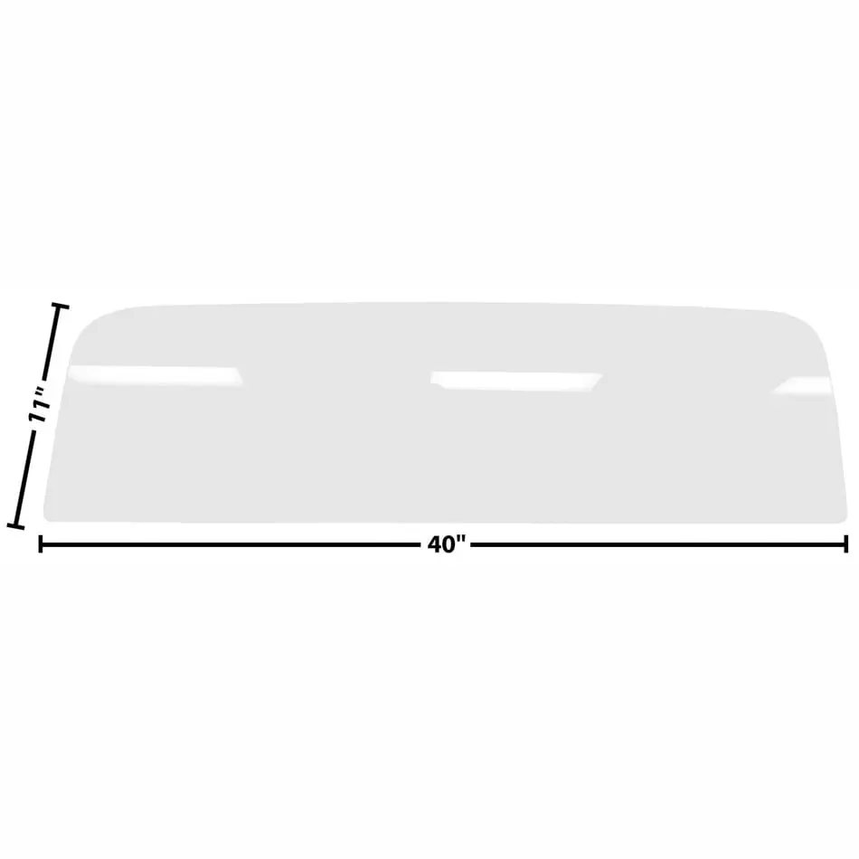 1967-1972 Chevy Pickup Truck Rear Window Small Clear