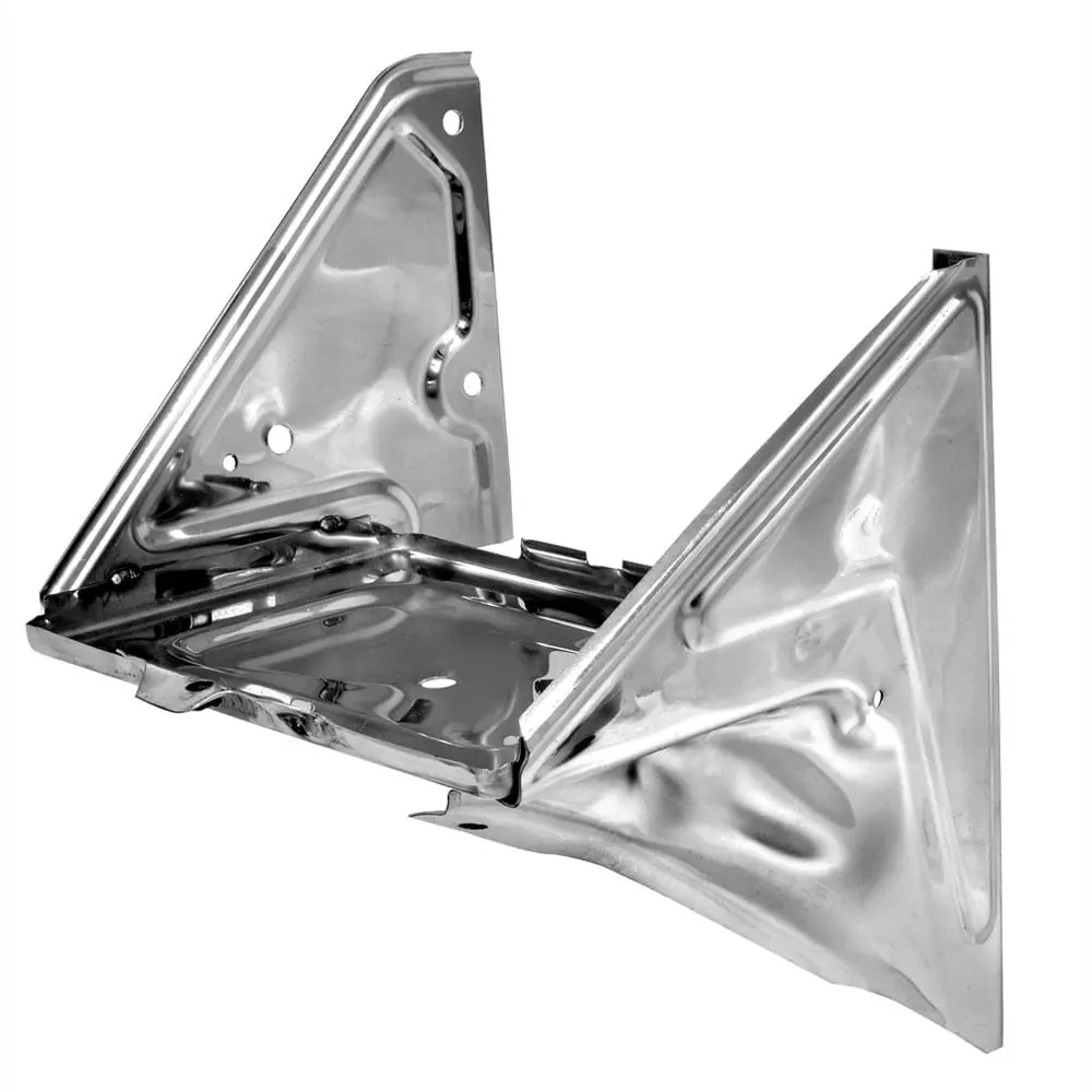 1967-1972 Chevy Pickup Truck Stainless Battery Tray Assembly w/o Ac Bracket
