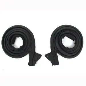 1967-1972 Dodge|Plymouth Dart|Barracuda|Duster|Scamp|Valiant Door Weatherstrip Seal 2 PC Kit - Driver and Passenger-DWP341067