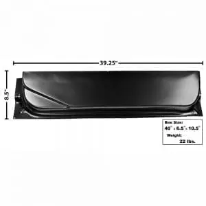 1967-1972 Ford Pickup Truck Door Bottom Inner Driver Side (LH)