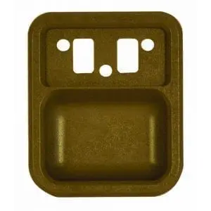 1967-1972 Ford Pickup Truck Door Handle Cup Inside Tan