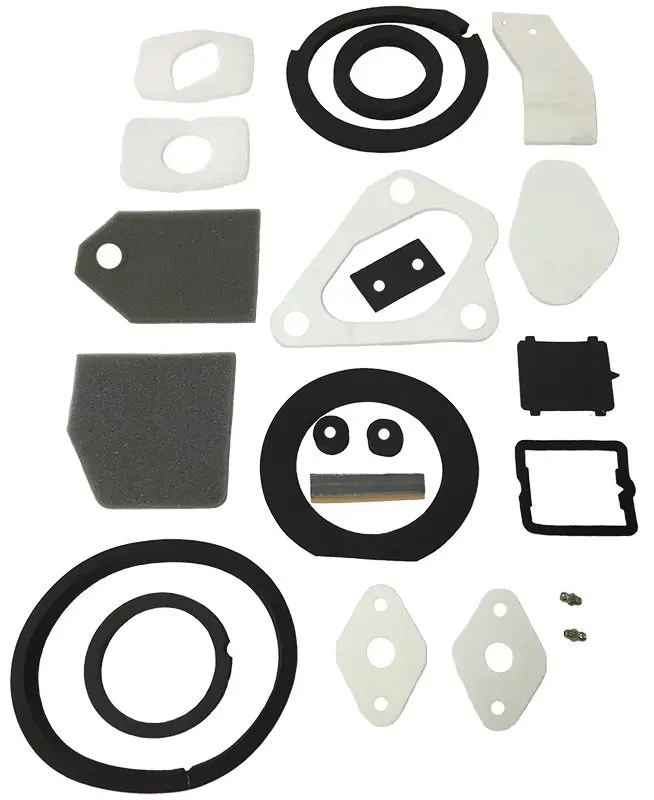 1967-1972 Plymouth|Dodge Dart|Demon|Barracuda|Duster|Scamp|Valiant Firewall Gasket Kit w/Wiper Pivots w/o A/C-SWA-151322