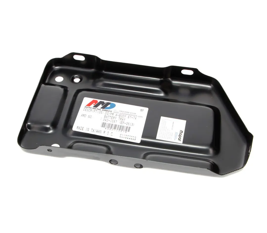 1967-1974 Plymouth|Dodge Dart|Demon|Barracuda|Duster|Scamp|Valiant Battery Tray-AMD340-1067