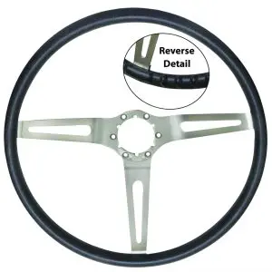 1967-1987 Chevrolet| Pontiac Camaro| Chevelle| Pickup Truck| El Camino| Firebird| Impala| Nova Steering Wheel| 3 Spoke Comfort
