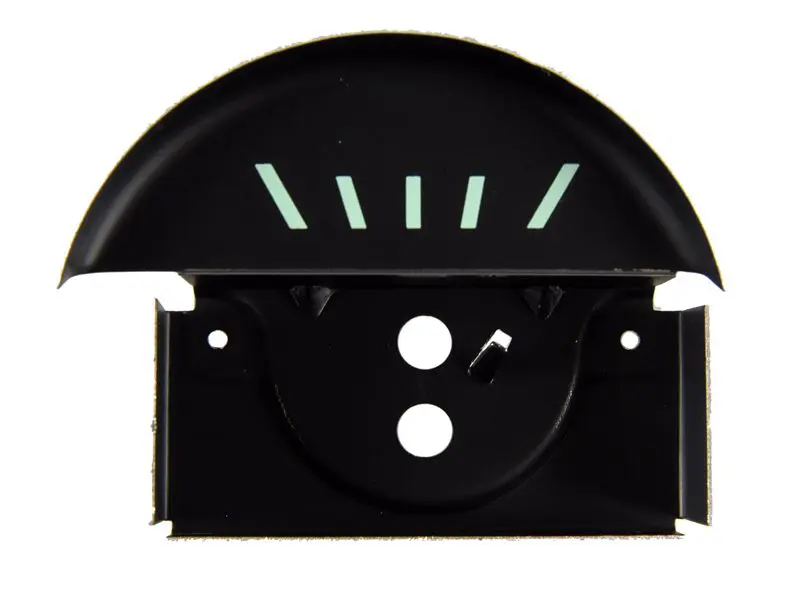 1967 Chevrolet Camaro Console Fuel Gauge Face