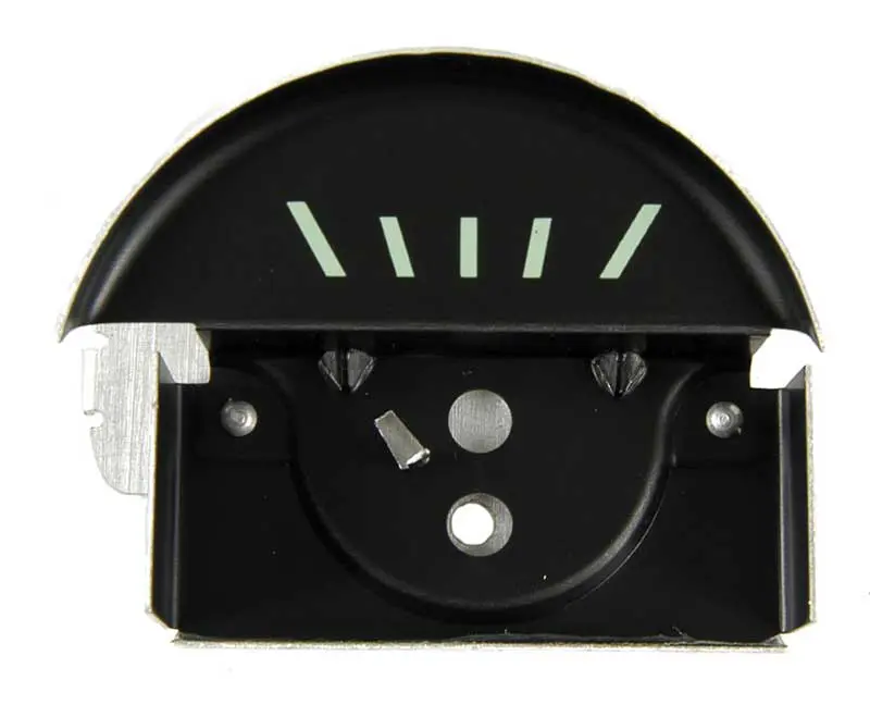 1967 Chevrolet Camaro Console Oil Gauge Face
