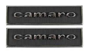 1967 Chevrolet Camaro Door Panel Emblems