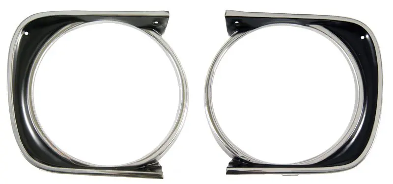 1967 Chevrolet Camaro Headlamp Bezels