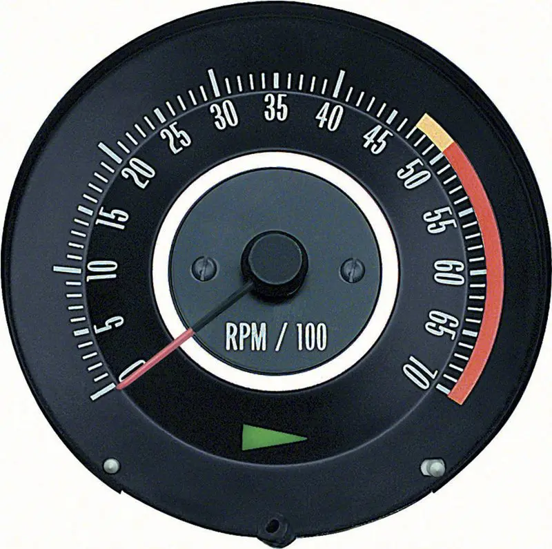 1967 Chevrolet Camaro Tachometer 5000 Redline 327-OERK-6468909