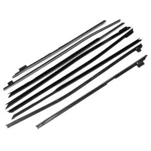 1967 Chevrolet Caprice 4DR Hardtop Window Sweeper 8pc Kit-MMPWC7200-60