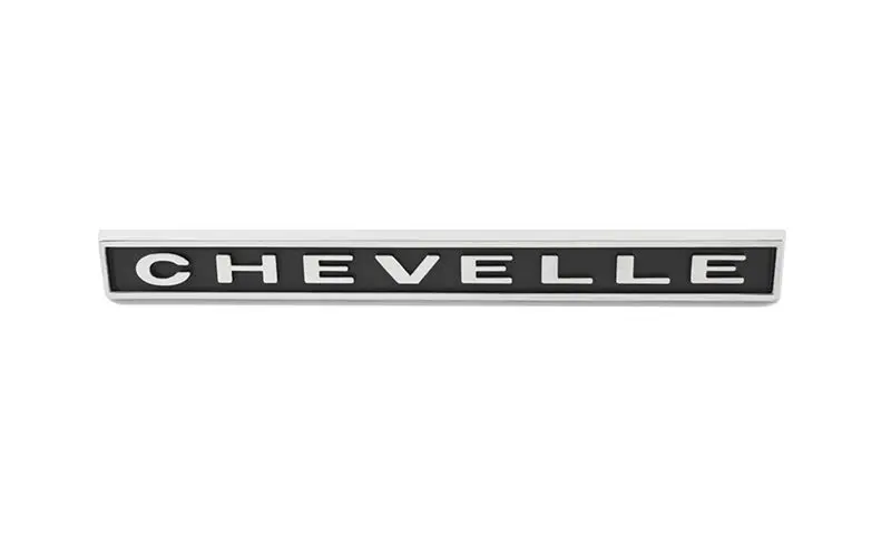 1967 Chevrolet Chevelle Rear Body Emblem