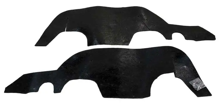 1967 Chevrolet Chevelle|Malibu|El Camino Control Arm Dust Shield Kit w/Hardware-R-CH111