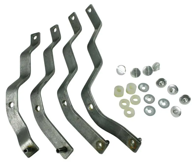 1967 Chevrolet Chevelle|Malibu|El Camino Heater/ A/C Control Steel Lever Kit 4 Pcs-P-CC17009