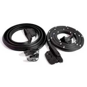 1967 Chevrolet|Pontiac Camaro|Firebird Door Molding Seal w/clips and Molded Ends