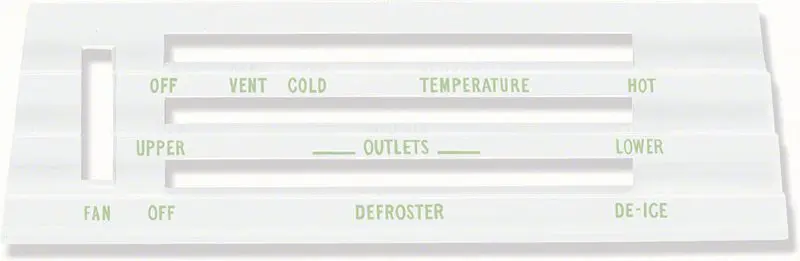 1967 Chevrolet|Pontiac Camaro|Firebird Heater Lens