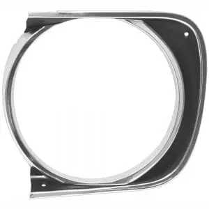 1967 Chevy Camaro Headlamp Bezel Driver Side (LH) Std