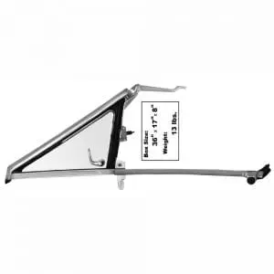 1967 Chevy Camaro Vent Window Assembly Driver Side (LH)