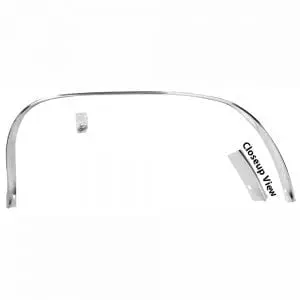 1967 Chevy El Camino Rear Wheel Well Molding Driver Side (LH)