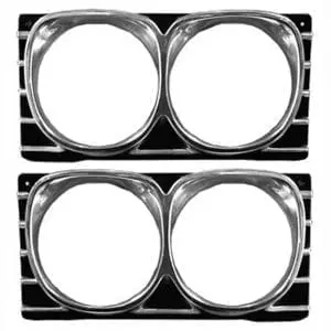 1967 Chevy Impala Head Lamp Door 2Pc Set