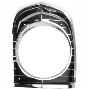 1967 Chevy Nova Headlamp Bezel Driver Side (LH)
