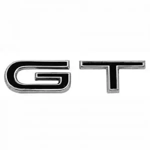 1967 Ford Mustang Emblem Fender GT