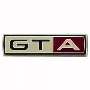 1967 Ford Mustang Emblem Fender GTA