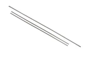 1967 PLYMOUTH BARRACUDA 2 DR HARDTOP GLASS WEATHERSTRIP CHROME LOCKSTRIP-WLSDB3861-67-1