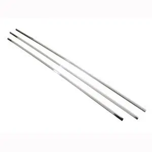 1967 Plymouth Barracuda Fastback Glass Weatherstrip Chrome Lockstrip-WLSDB3847-67