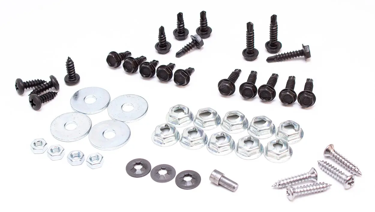 1968-1969 Chevrolet Camaro Console Hardware Kit